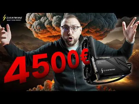 MSI GEFOCE RTX 5090 Lightning Z - 4500€ ЗА НАЙ-БРУТАЛНАТА ВИДЕО КАРТА НА ПАЗАРА! 🤯