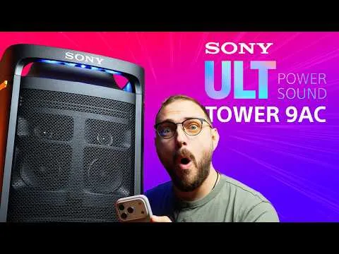 🚨 НЕЛЕГАЛНА мощ?! Sony ULT Tower 9AC ревю и тест! ⚡